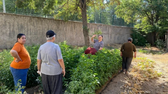 Elazığ'da hastalar için hobi bahçesinde etkinlik düzenlendi