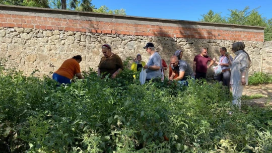Elazığ'da hastalar için hobi bahçesinde etkinlik düzenlendi