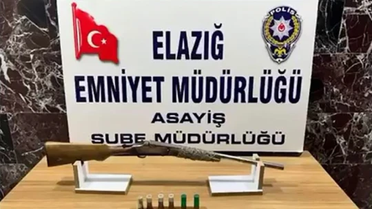 Elazığ'da havaya ateş eden 6 şüpheli yakalandı