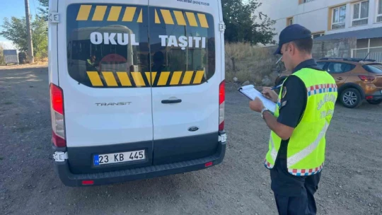 Elazığ'da huzur ve güven uygulaması