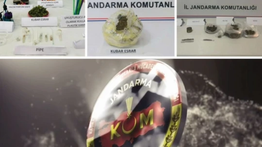 Elazığ'da jandarma uyuşturucuya geçit vermiyor