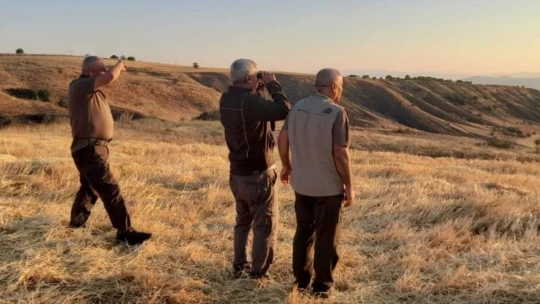 Elazığ'da kaçak avcı denetimi