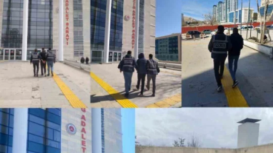 Elazığ'da kesinleşmiş hapis cezası bulunan 24 zanlı yakalandı