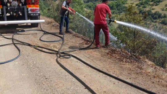 Elazığ'da korkutan yangın