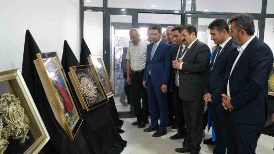 Elazığ'da kursiyerlerin ürünleri görücüye çıktı