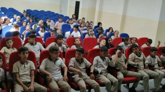 Elazığ'da öğrencilere tabiat eğitimi verildi