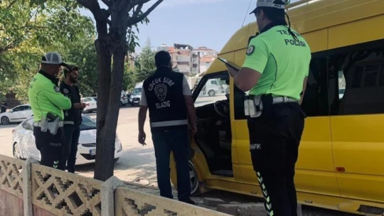 Elazığ'da okul önü denetimleri aralıksız sürüyor