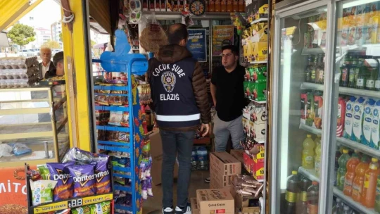 Elazığ'da okul önü denetimleri sürüyor