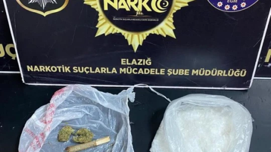 Elazığ'da oto teyp arkasına gizlenmiş uyuşturucu madde ele geçirildi: 2 gözaltı
