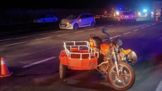 Elazığ'da otomobil ile motosiklet çarpıştı: 1 ölü