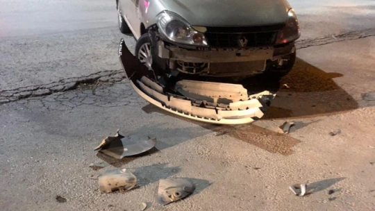 Elazığ'da otomobilin çarptığı motosikletli yaralandı