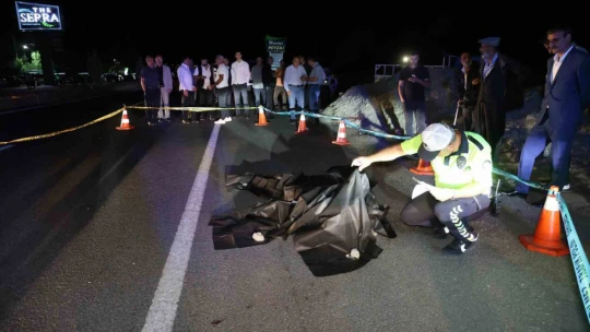 Elazığ'da otomobilin çarptığı yaya hayatını kaybetti