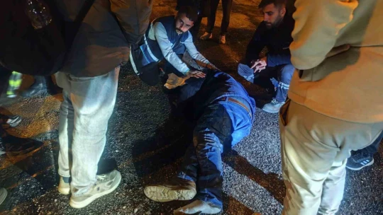 Elazığ'da otomobilin çarptığı şahıs yaralandı