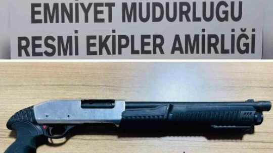 Elazığ'da ruhsatsız silah operasyonu