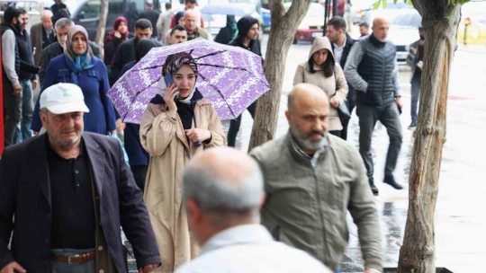 Elazığ'da sağanak yağış etkili oldu