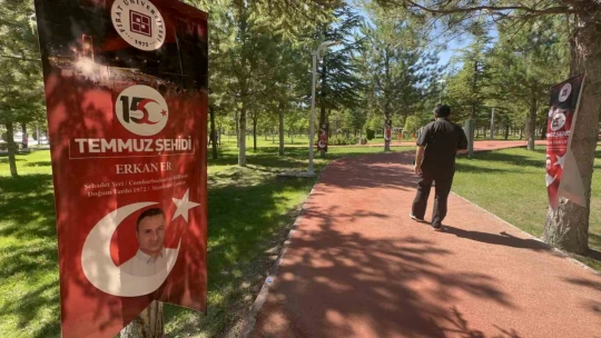 Elazığ'da şehitler yolu yürüyüş parkuru ve sergi açılışı