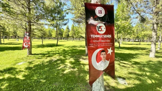 Elazığ'da şehitler yolu yürüyüş parkuru ve sergi açılışı