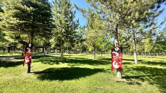 Elazığ'da şehitler yolu yürüyüş parkuru ve sergi açılışı