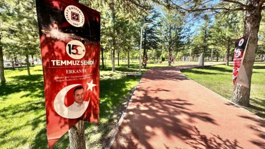 Elazığ'da şehitler yolu yürüyüş parkuru ve sergi açılışı