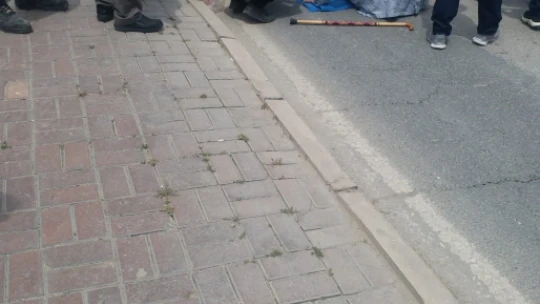 Elazığ'da sepetli motor devrildi: 1 yaralı