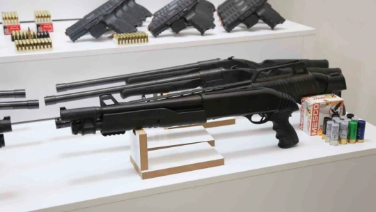 Elazığ'da silah kaçakçılığı operasyonu: 9 gözaltı