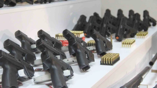 Elazığ'da silah kaçakçılığı operasyonu: 9 gözaltı