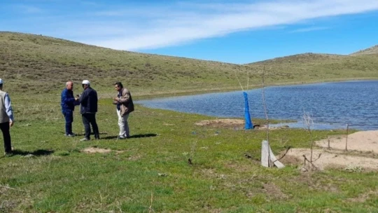 Elazığ'da sulak alanların envanter  çalışması yapıldı