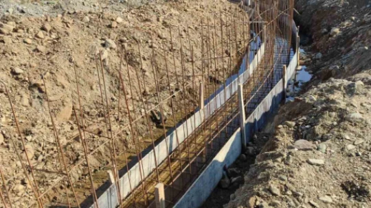 Elazığ'da sulama tesisi çalışmaları sürüyor