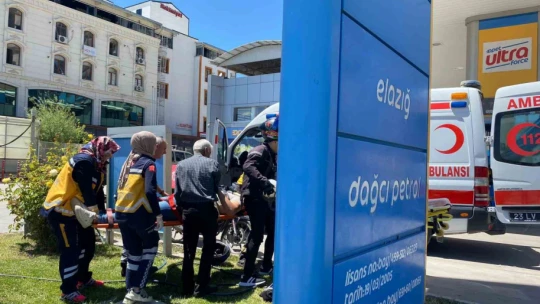 Elazığ'da trafik kazası : 1 yaralı