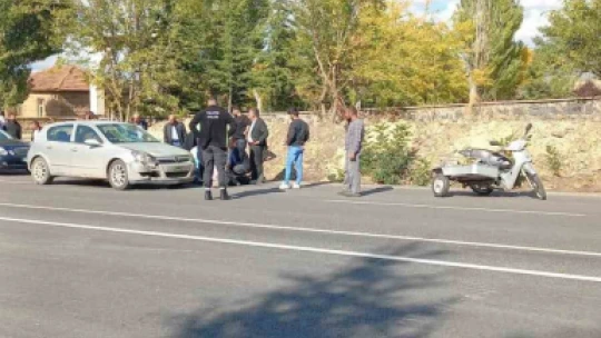 Elazığ'da trafik kazası: 1 ağır yaralı