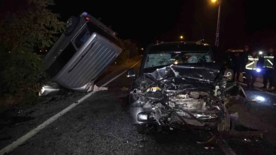 Elazığ'da trafik kazası: 1 ölü, 3 yaralı