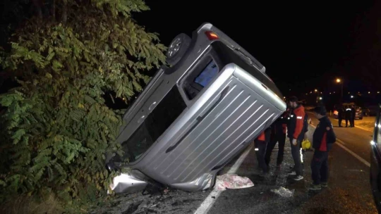 Elazığ'da trafik kazası: 1 ölü, 3 yaralı