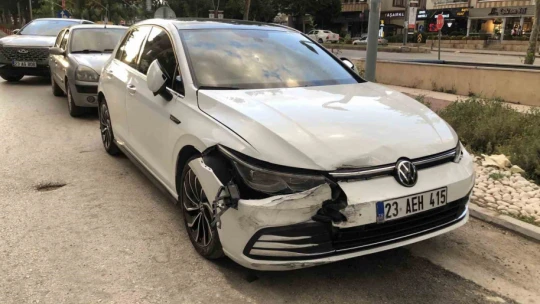 Elazığ'da trafik kazası: 1 yaralı