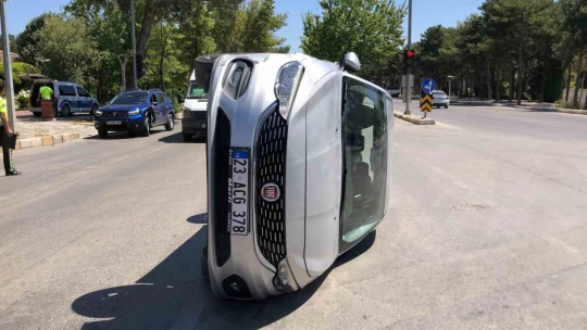 Elazığ'da trafik kazası: 1 yaralı