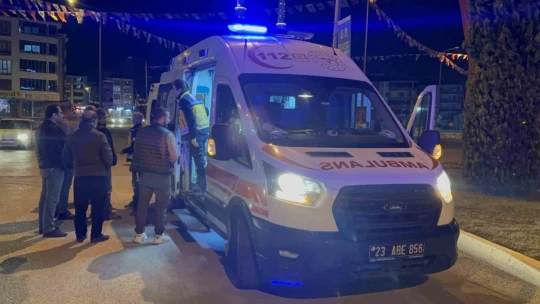 Elazığ'da trafik kazası: 2 yaralı