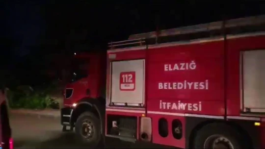 Elazığ'da trafo bomba gibi patladı