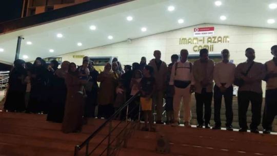 Elazığ'da umreciler dualarla uğurlandı