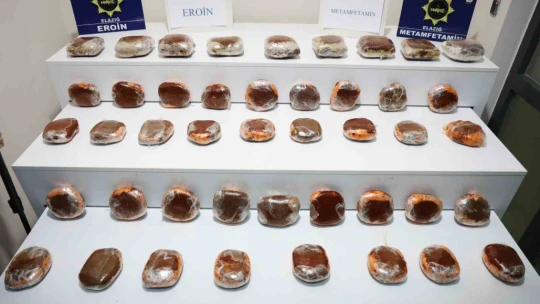 Elazığ'da uyuşturucuya büyük darbe: 29 kilo uyuşturucu ele geçirildi