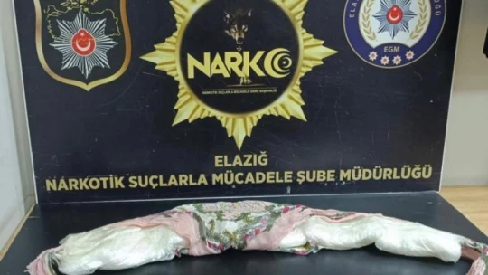 Elazığ'da uyuşturucuyla mücadele:4  gözaltı