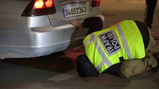 Elazığ'da yılbaşı gecesi kurallara uymayan sürücülere ceza
