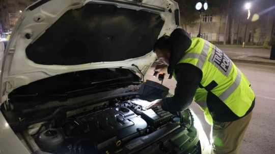 Elazığ'da yılbaşı gecesi kurallara uymayan sürücülere ceza