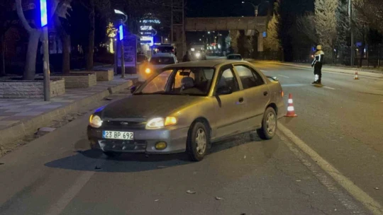 Elazığ'da zincirleme trafik kazası: 2 yaralı