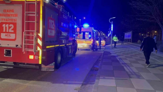 Elazığ'da zincirleme trafik kazası: 2 yaralı