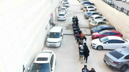 Elazığ'daki 'Cımbız' operasyonunda 10 tutuklama