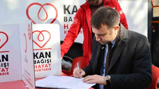 Elazığ Halk Eğitim Merkezi'nden kan bağışına destek
