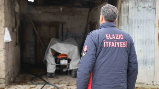 Elazığ itfaiyesi bir yılda 3 bin 181 olaya müdahale etti