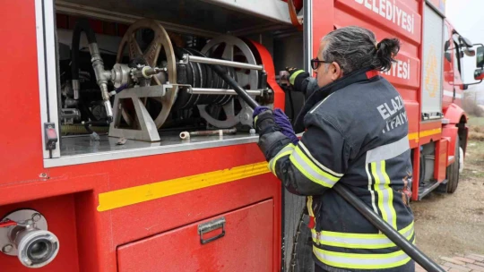 Elazığ itfaiyesi bir yılda 3 bin 181 olaya müdahale etti