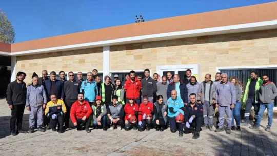 Elazığ OSB'de deprem ve yangın tatbikatı