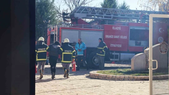 Elazığ OSB'de deprem ve yangın tatbikatı