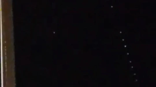 Elazığ semalarında 'Starlink' uyduları görüldü